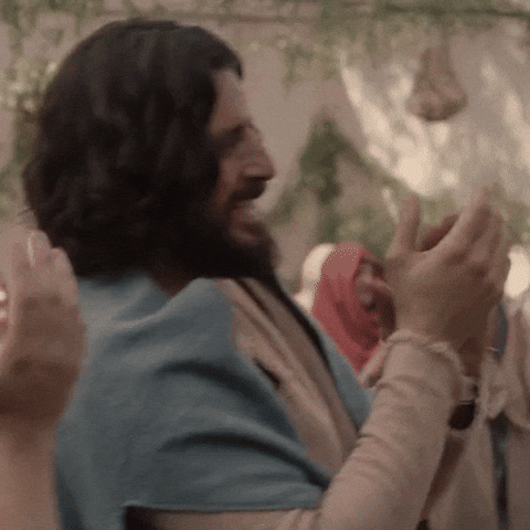 Clapping Jesus GIF by The Chosen Brasil