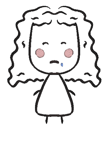 hussazo sad crying tears luna Sticker