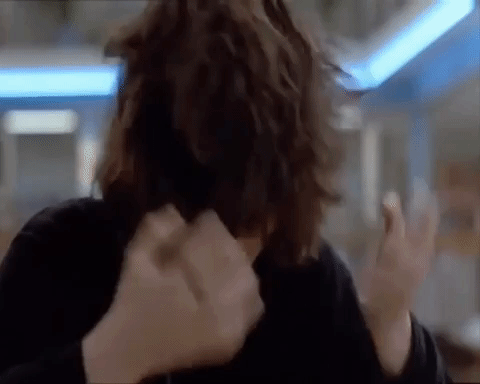 breakfast club ally sheedy make it snow GIF