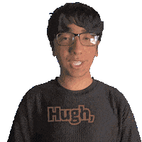 Hue Hugh Sticker