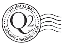 Q2viajes travel trip airplane turismo Sticker