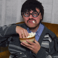Fight Popcorn GIF