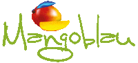 Mangoziös Sticker by mangoblau