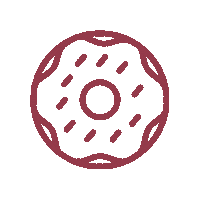Donut Sticker by HCS Medienwerk GmbH