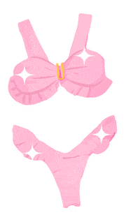 coastyswimwear ecofriendly swimsuit eco friendly swim suit Sticker
