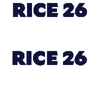 Rice 26 Sticker by RiceAdmission