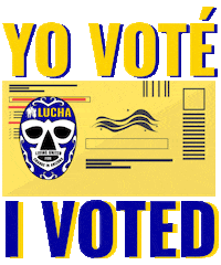 Mail Voting Sticker by LUCHA