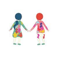 Festival Of Colours Sticker by Digital Pratik