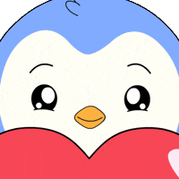 I Love You Hearts GIF by Pudgy Penguins