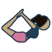 yogashanna yoga yogashanna yoga shanna Sticker