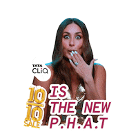tata_cliq bollywood sale super deals Sticker