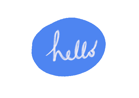 Hello Sticker by labavettecerro