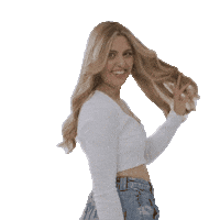 Beauty Hair Flip Sticker by Lusta Hair