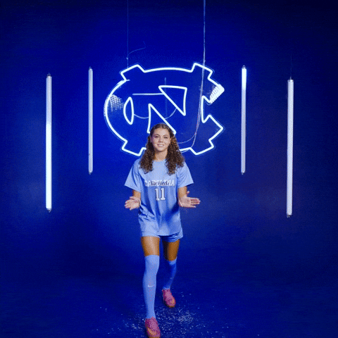 University Of North Carolina Soccer GIF by UNC Tar Heels