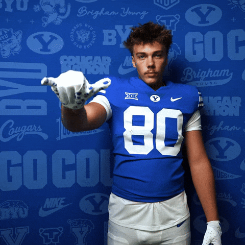 College Football Go Cougs GIF by BYU Cougars