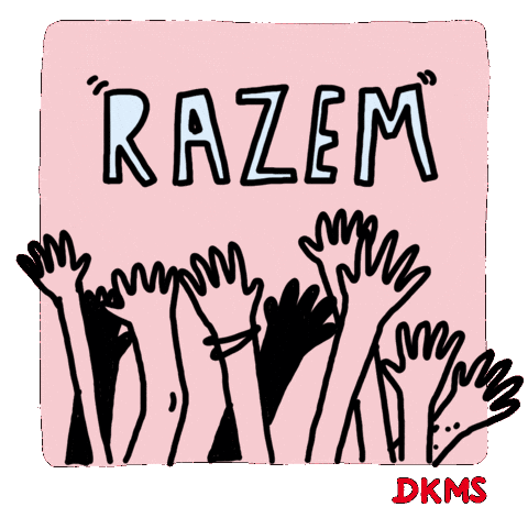 Rak Leukemia Sticker by DKMS – WE DELETE BLOOD CANCER