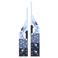 burj khalifa city Sticker by Bilbareed
