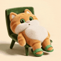 Bored Cat GIF by UpStudiosWorld