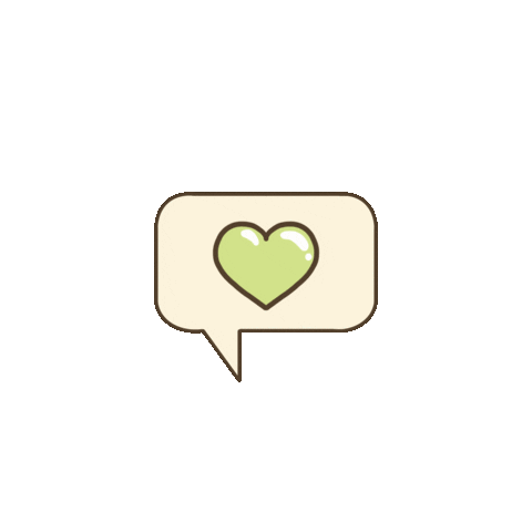 lightupkshop giphyupload heart rainbow speech bubble Sticker