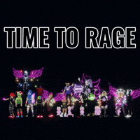 Decentraland party rage rave dcl GIF