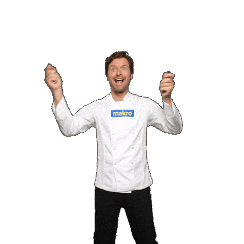 Happiness Cutting Sticker by Makro España