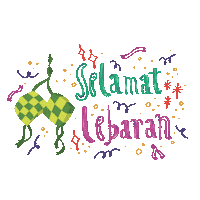 Hari Raya Sparkle Sticker