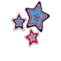 Stars Liberty Sticker by marie birdie sport