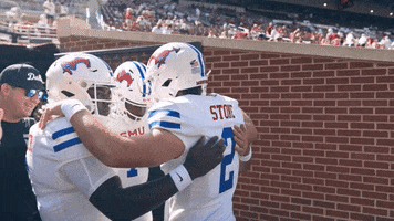 Bring It In College Football GIF by SMU Football