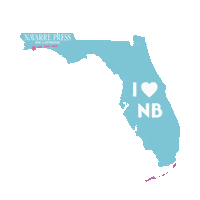 Summer Beach Sticker by Navarre Press