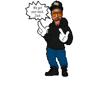 Marketing Jack Sticker by VIP Outsource