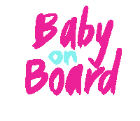 Its A Boy Pink Sticker by TLC