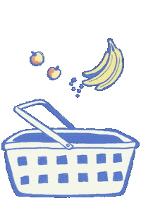 Shopping Groceries Sticker