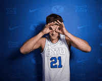 College Basketball Sport GIF by BYU Cougars