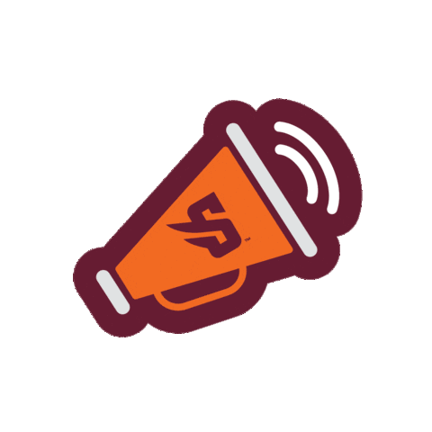 Go Team Spirit Sticker by Susquehanna University