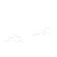 bethhallart rainbow clouds neutral neutral tones Sticker