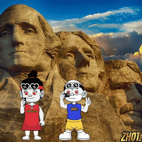 American Pride GIF by Zhotcita