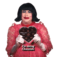 Lonely Valentines Day Sticker by Dina Martina