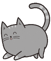 celebrate fat cat Sticker by Meowingtons