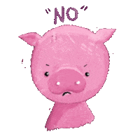 helendeasy no nope no way nah Sticker