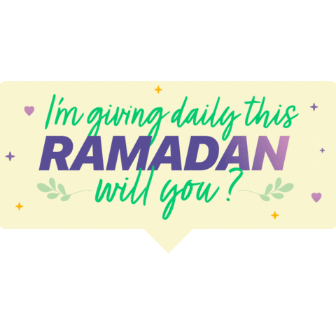 Ramadan Sticker by LaunchGood
