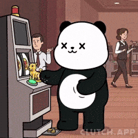 Slot Machine Panda GIF by Kanpai Pandas