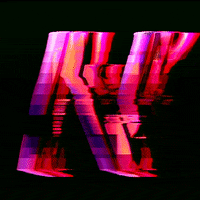 Glitch Alphabet GIF by #BASILIO