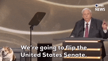 Republican National Convention Dog GIF by PBS News