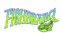 FishbrainFr fishbrain fishbrain49 logo fishbrain Sticker