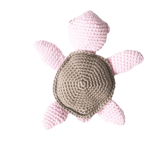 Turtle Crochet Sticker by A la Sascha