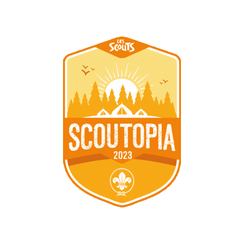 Scouting Sticker by Les Scouts ASBL