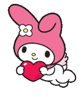My Melody Pink Sticker by Sanrio Korea