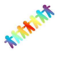 Rainbow Happy Pride Sticker by Budapest Pride