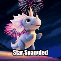 4Th Of July Fireworks GIF by Divineasaur
