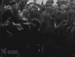 Black And White Dancing GIF by National WWI Museum and Memorial